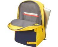 AMERICAN TOURISTER 15.6" CITY AIM Niebiesko-żółty 79G-01-007 - 738170 - zdjęcie 4